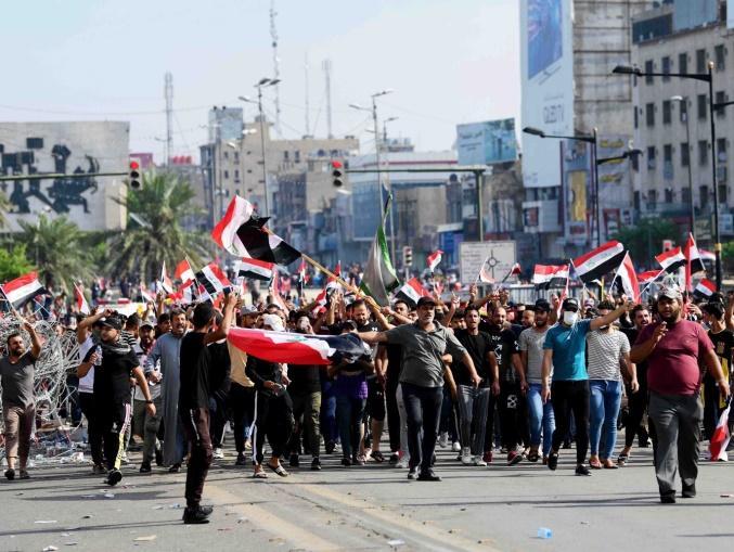 شعار های تظاهرات عراق در برگیرنده مطالبات مردم این کشور نیست