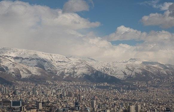هوای تهران سالم است ، پایتخت میزبان برف می گردد