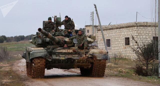 عملیات ارتش سوریه در منطقه بادیه یک روز پس از جنایت داعش